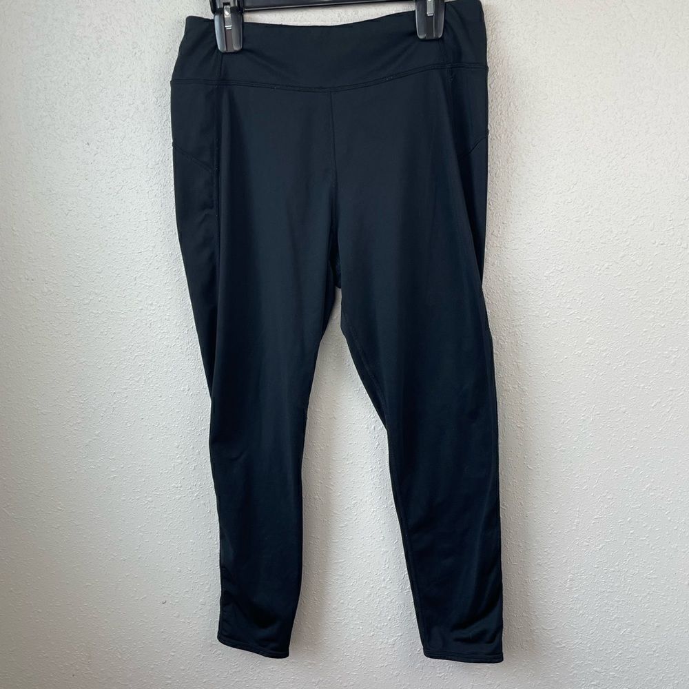 CuddlDuds Black Leggings Size L